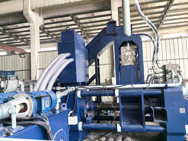 Steel Chip Metal Powder Briquette Machine