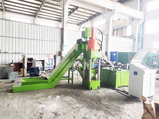 Brass Hair Wire Briquetting Press Machine