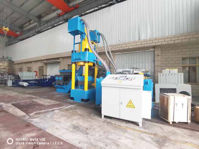 Brass Shavings Briquetting Machine