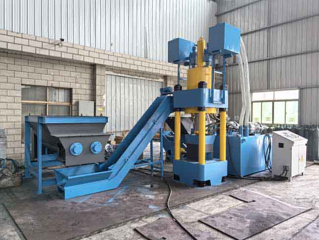 Brass Shavings Briquetting Machine