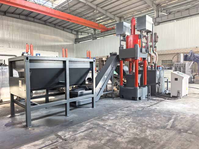 Copper Chips Briquetting Machine