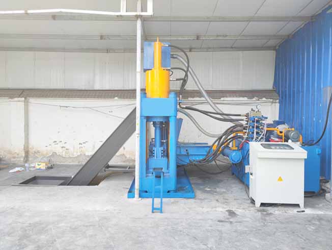 Scrap Aluminum Chip Briquette Press