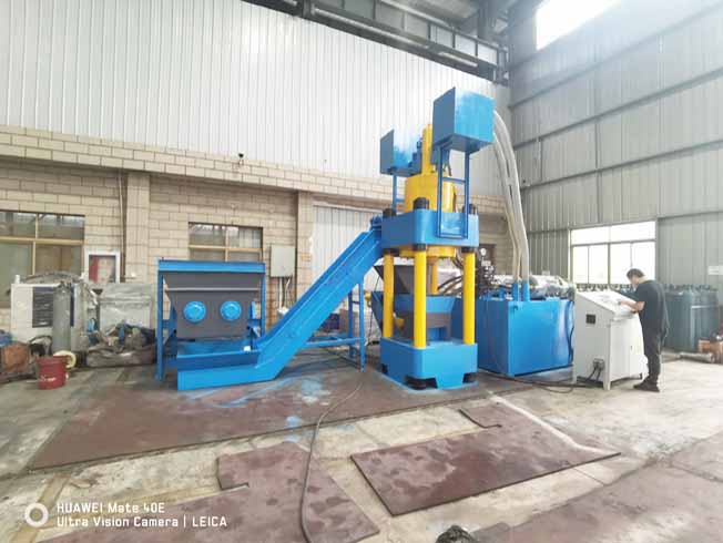 Metal Scrap Recycling Briquetting Press