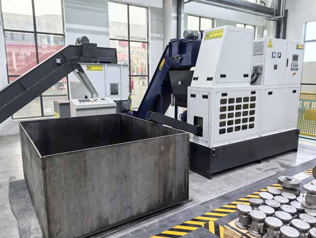 Sawdust Iron Steel Cutting Powder Briquette Press