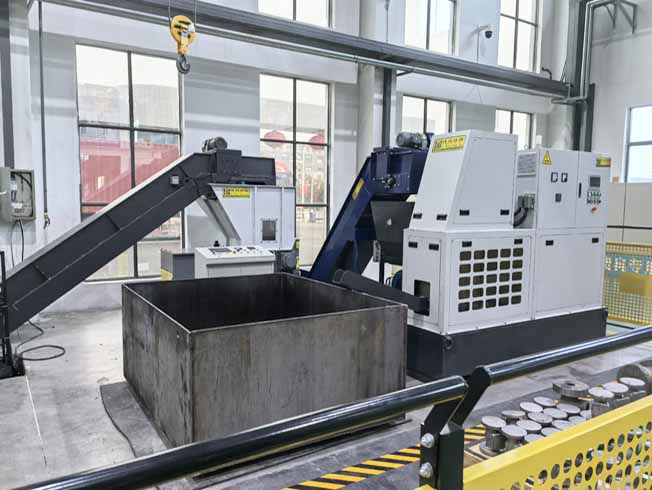 Sawdust Iron Steel Cutting Powder Briquette Press