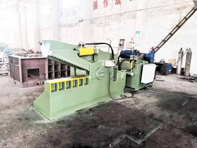 Waste Scrap Rebar Alligator Shear