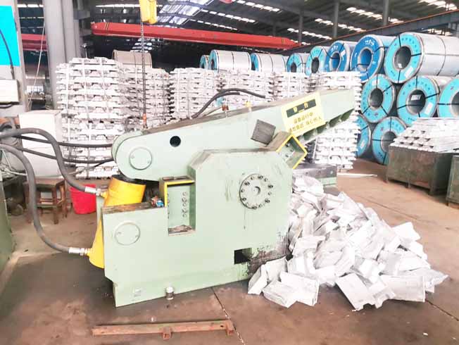 Waste Scrap Rebar Alligator Shear