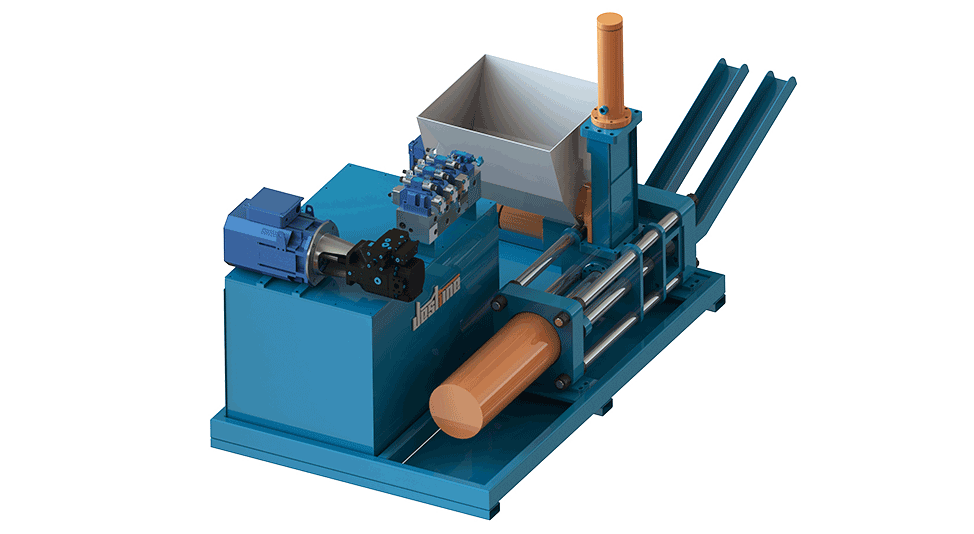 Double Output Briquette Machine