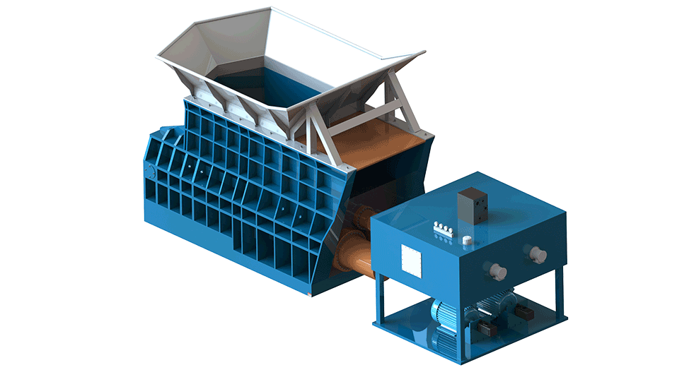 Horizontal Box Shear Machine