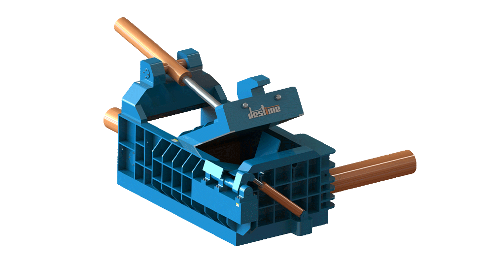  Side Turn-Out Scrap Metal Baler