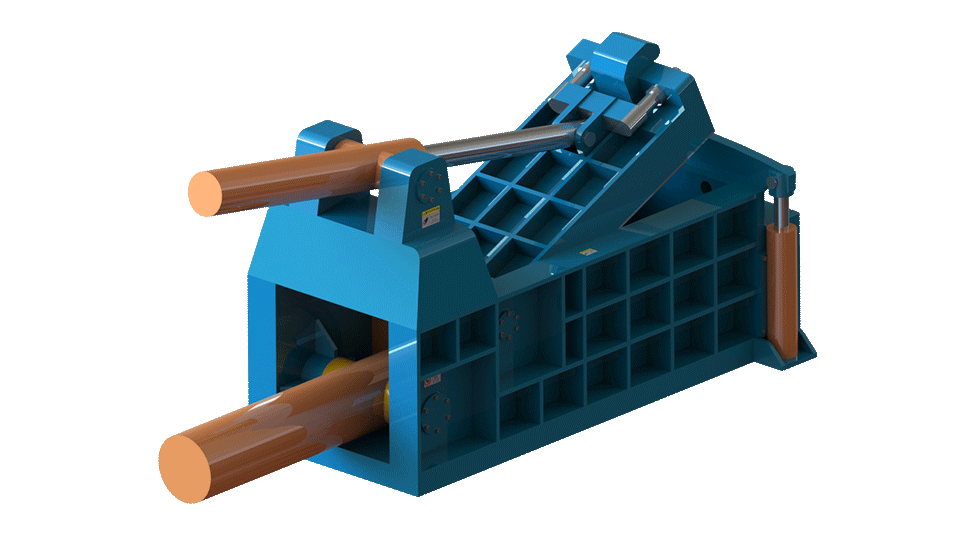 Front-Out Metal Scrap Baler