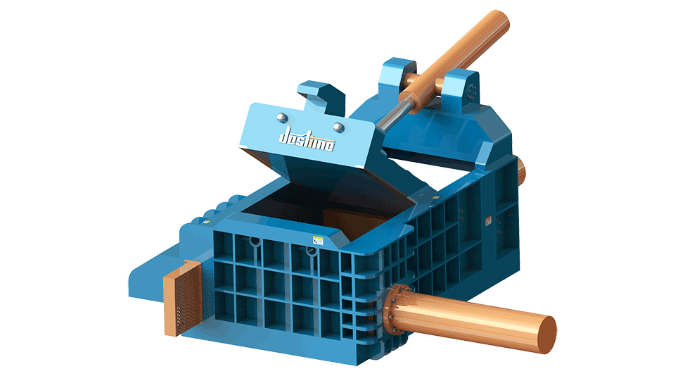 Side Push-Out Metal Scrap Baler