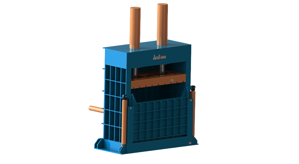 Vertical Metal Scrap Baler