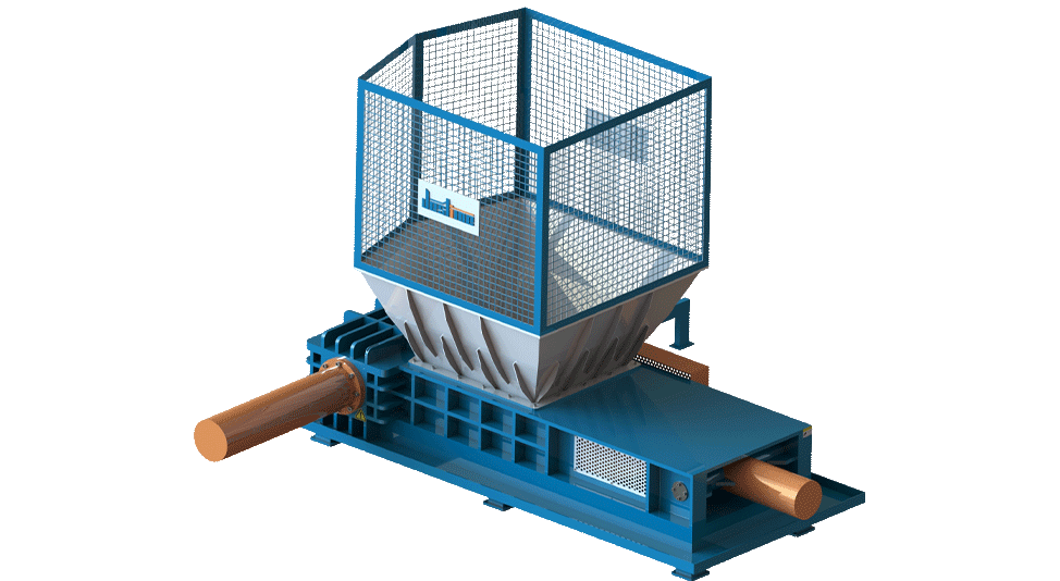 Hopper Type Metal Shear Baler