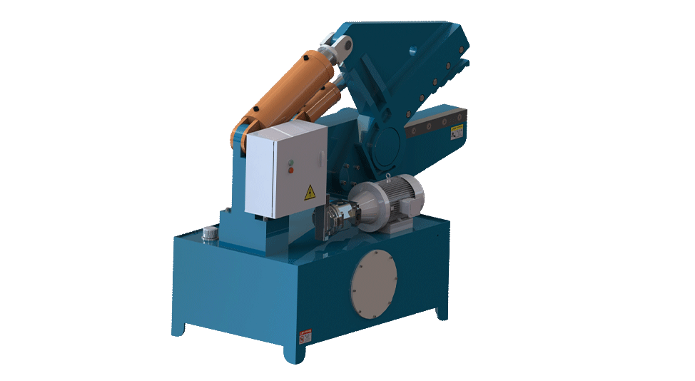  Intergrated Alligator Shear Machine