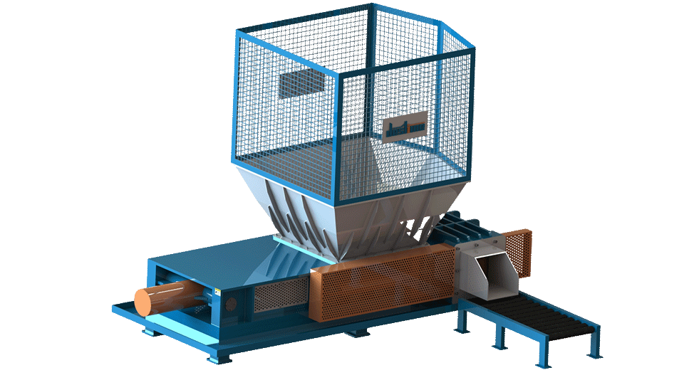 Hopper Type Metal Shear Baler