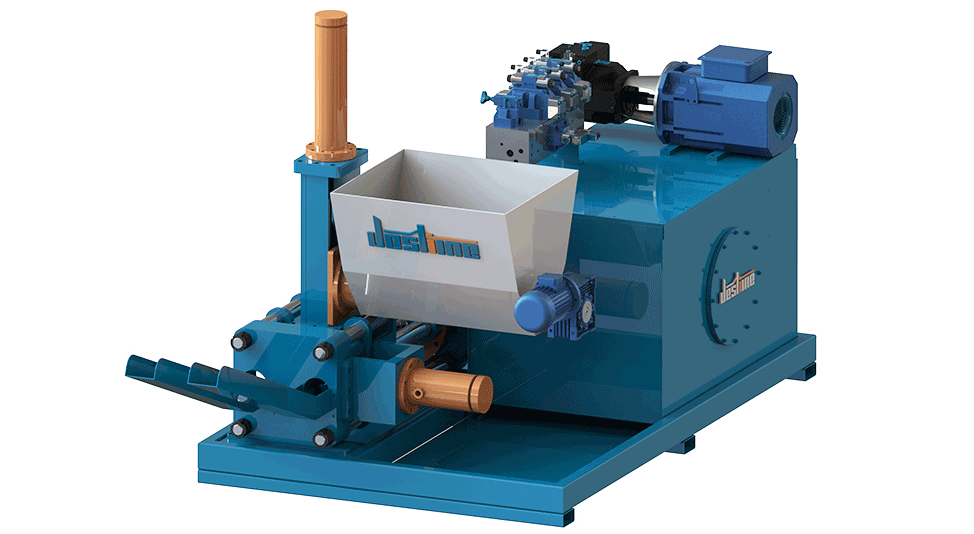  Double Output Briquette Machine