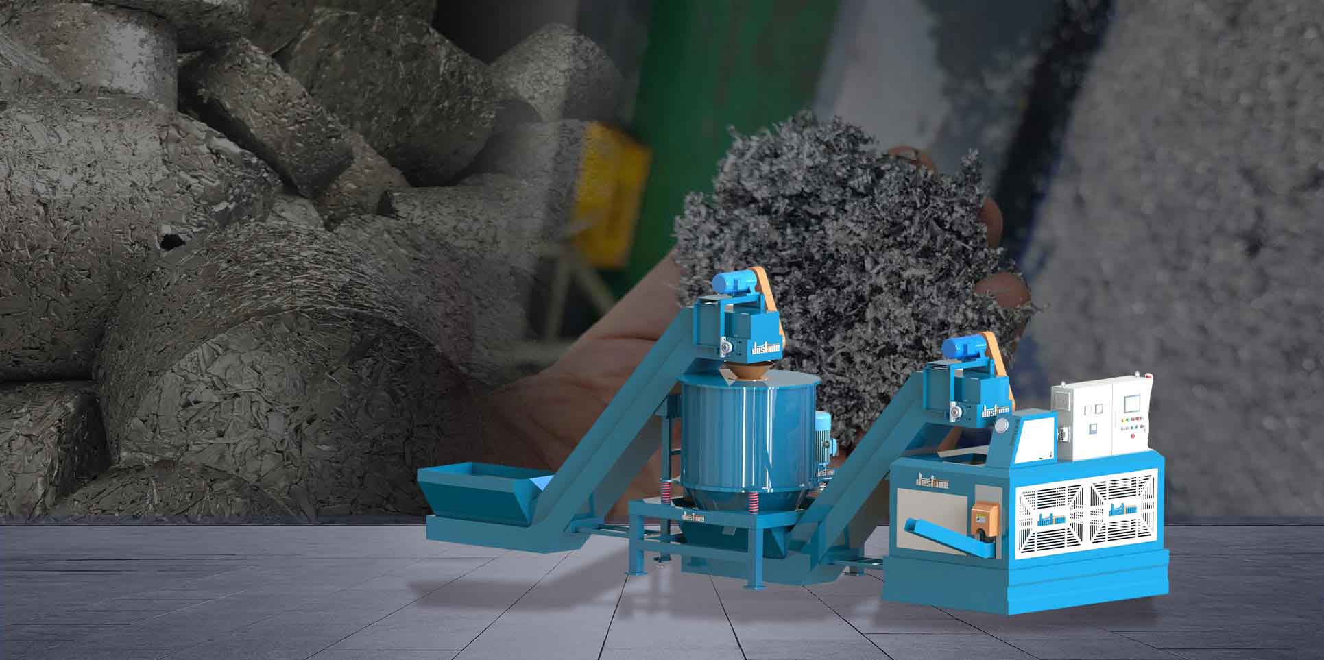 Metal Chips Spin-Drying <br/>Briquetting Solution