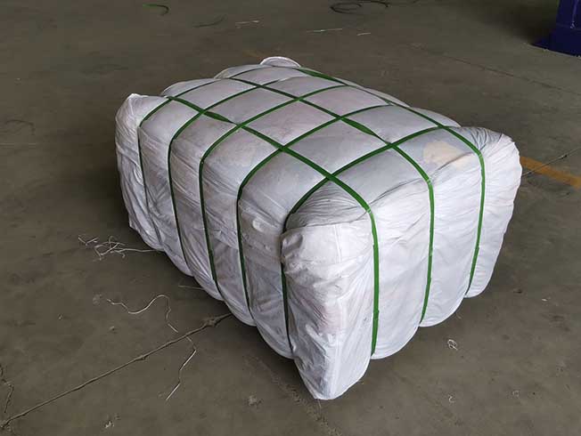 Rag Cloth Packing With Baling Press