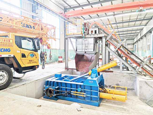 Hydraulic Scrap metal Baling Press