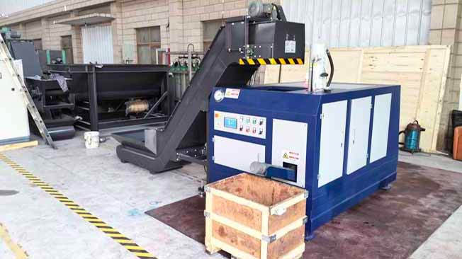 Used Aluminum Scrap Briquettin...