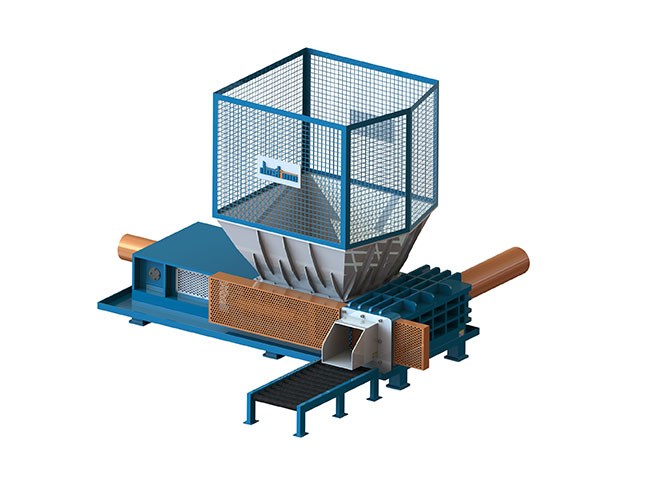  Hopper Type Metal Shear Baler