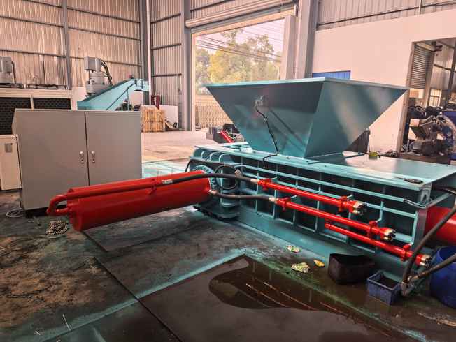 Aluminum Can Baler Press