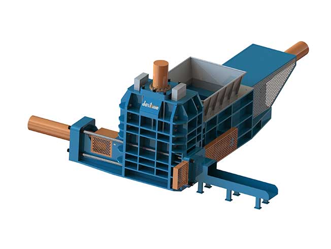  Triple Rams Compress Shear Baler