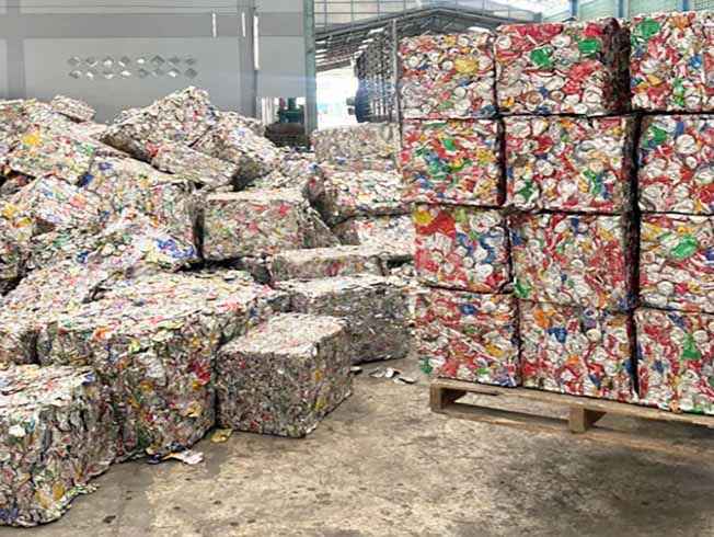 Hydraulic Aluminum Cans Baling Press