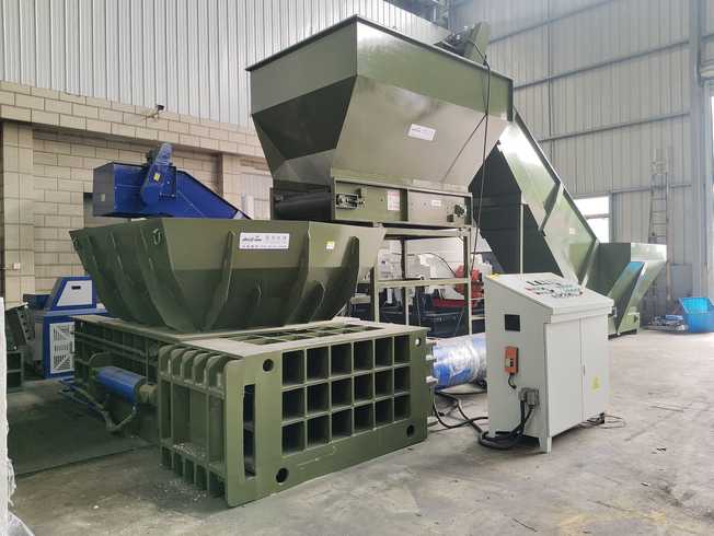 Hopper Type Metal Shear Baler