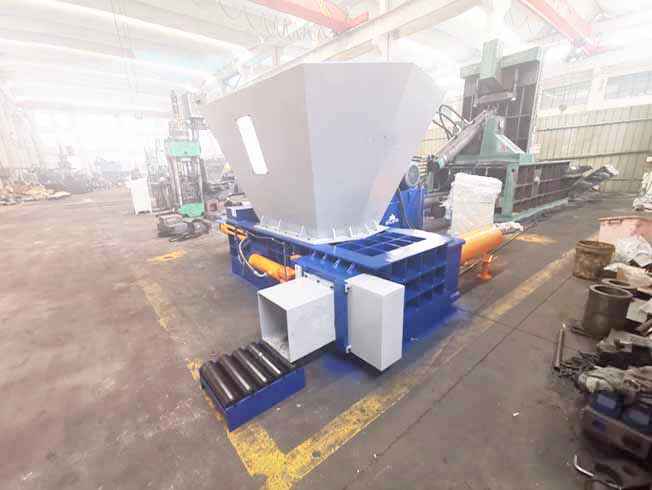 Aluminum Scrap Can Baler