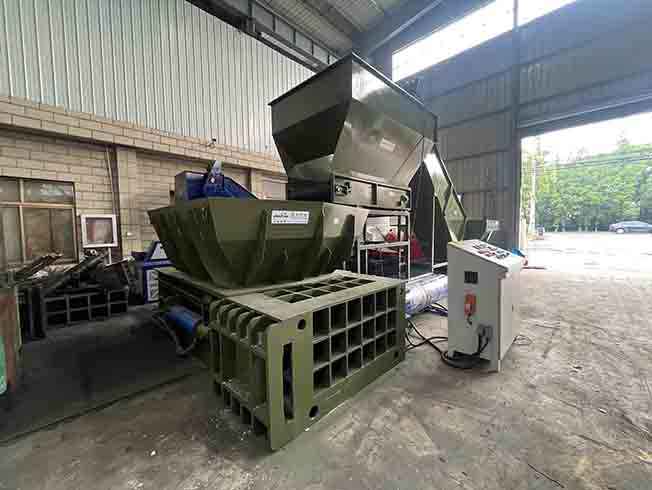 Aluminum Can Recycling Baler Machine