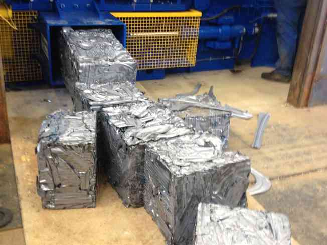 Stainless Sheet Metal Shear Compactor