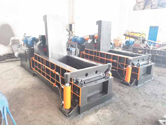 160Ton Light Metal Scrap Baling Machine