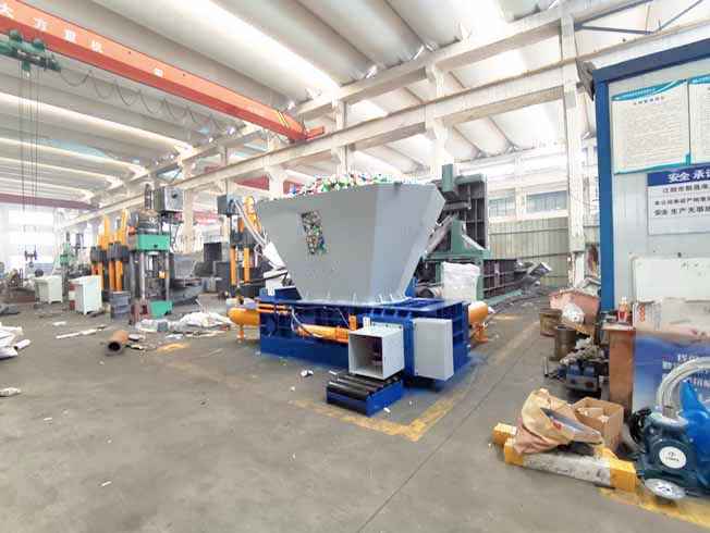 Scrap Baling Press Machine For Aluminum UBC