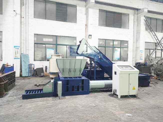 Swedish Aluminum Can Baler Machine