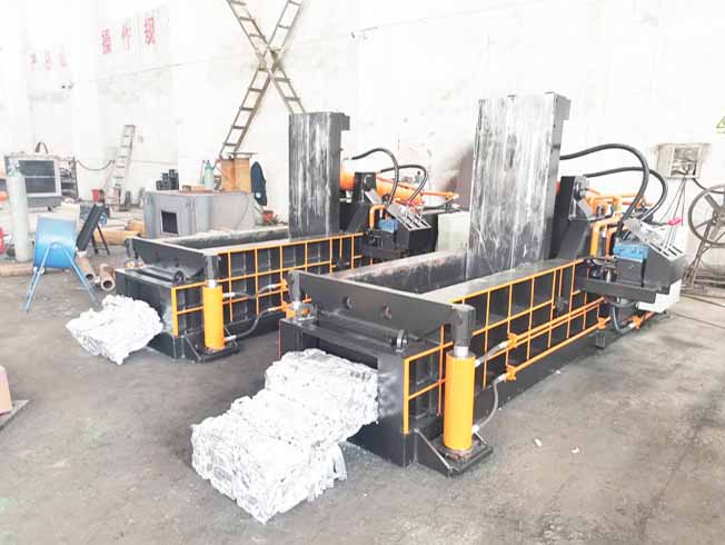160Ton Light Metal Scrap Baling Machine