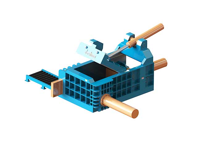  Side Push-Out Metal Scrap Baler