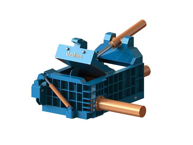  Side Turn-Out Scrap Metal Baler
