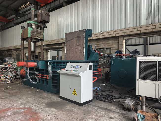 Heavy Duty Metal Scrap Baler