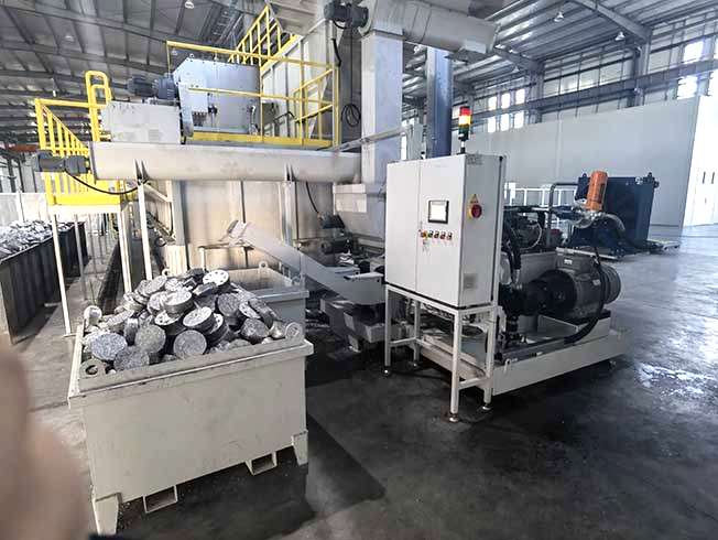 Double Output Briquette Machine