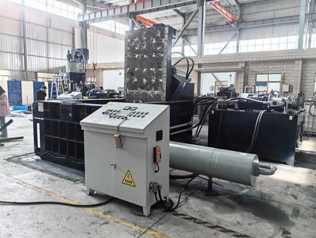 Steel Wire Compactor Baler machine