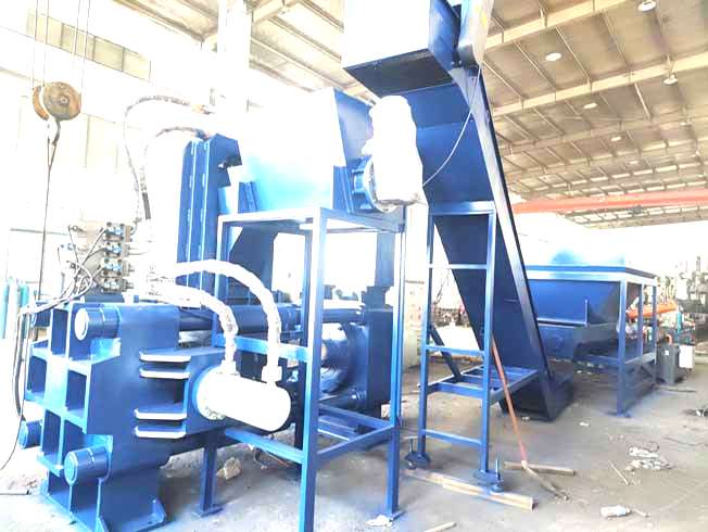 Horizontal Briquetting Press