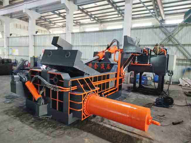 Metal Barrel Press Baling Machine