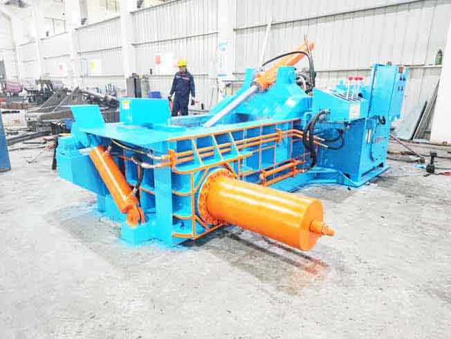 Metal scrap Compactor Baler Machine