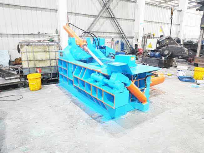 Metal scrap Compactor Baler Machine
