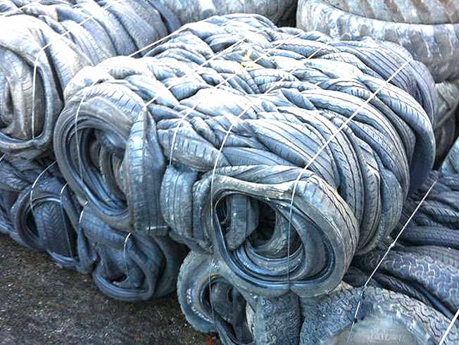 Waste Tire Baler