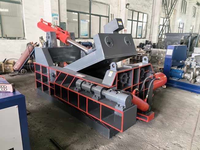 Small Metal Scrap Compressing Machine