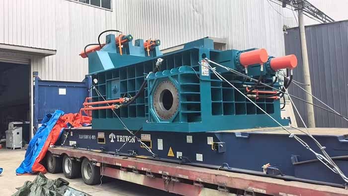 Final Inspection & Loading: 400T Double-Main Cylin...