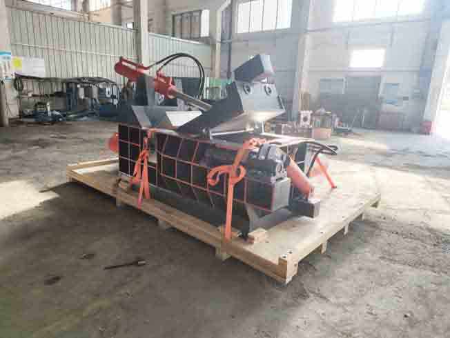 Small Steel scrap Baler machine